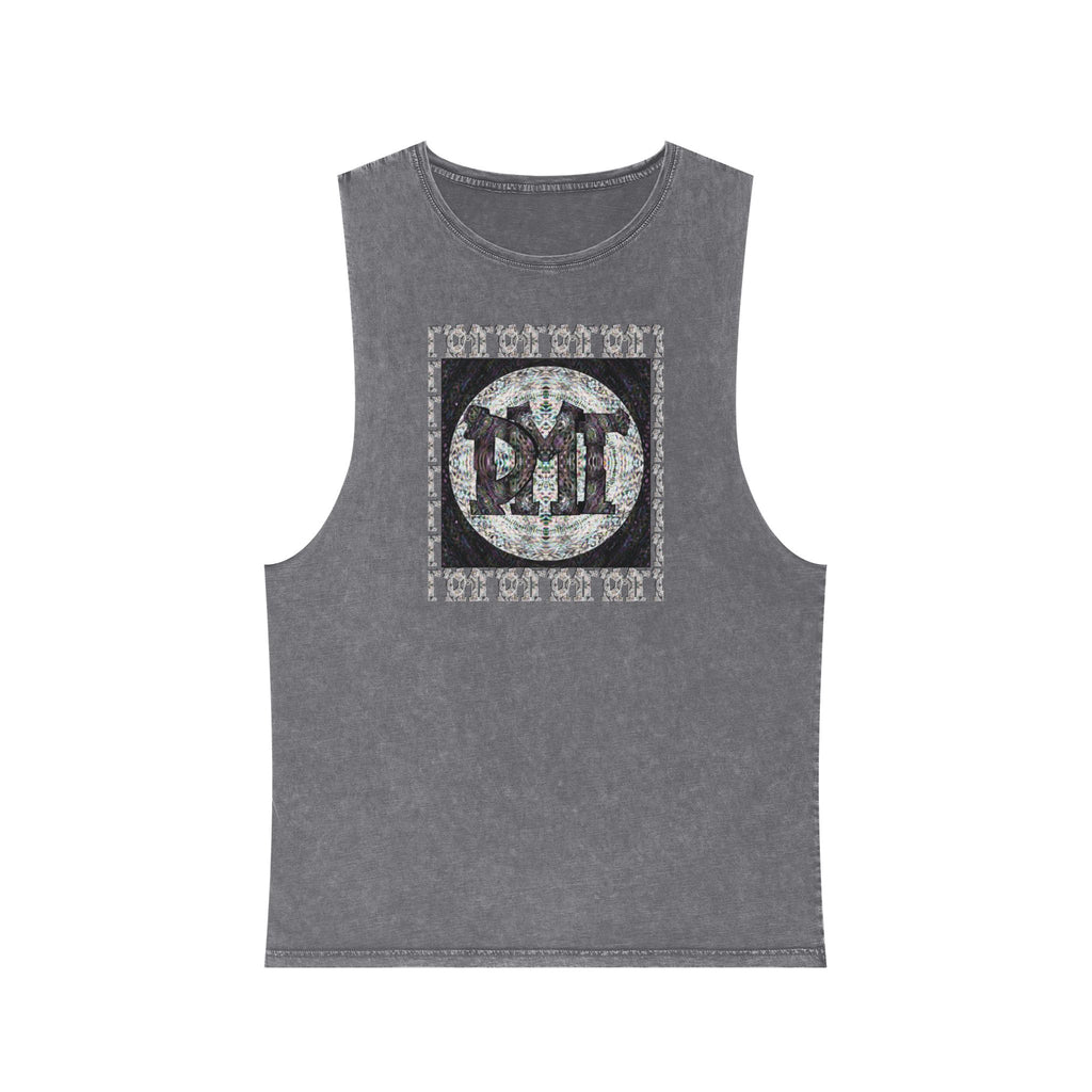 Unisex Stonewash Tank Top - DMT Scribe No.9