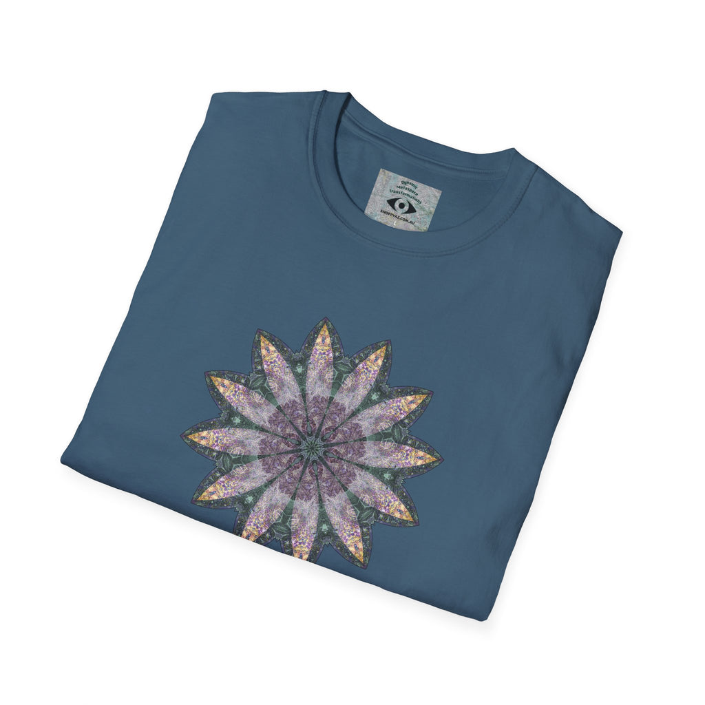 Unisex Softstyle T-Shirt - Love Light Mandalas No.21