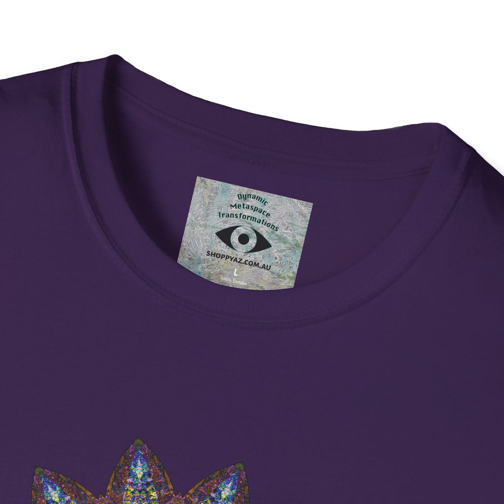 Unisex Softstyle T-Shirt - Love Light Mandalas No.19