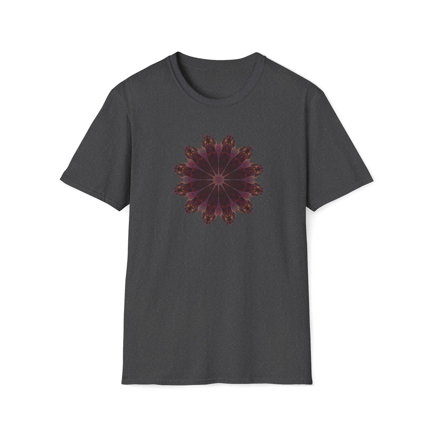 Unisex Softstyle T-Shirt - Love Light Mandalas No.5