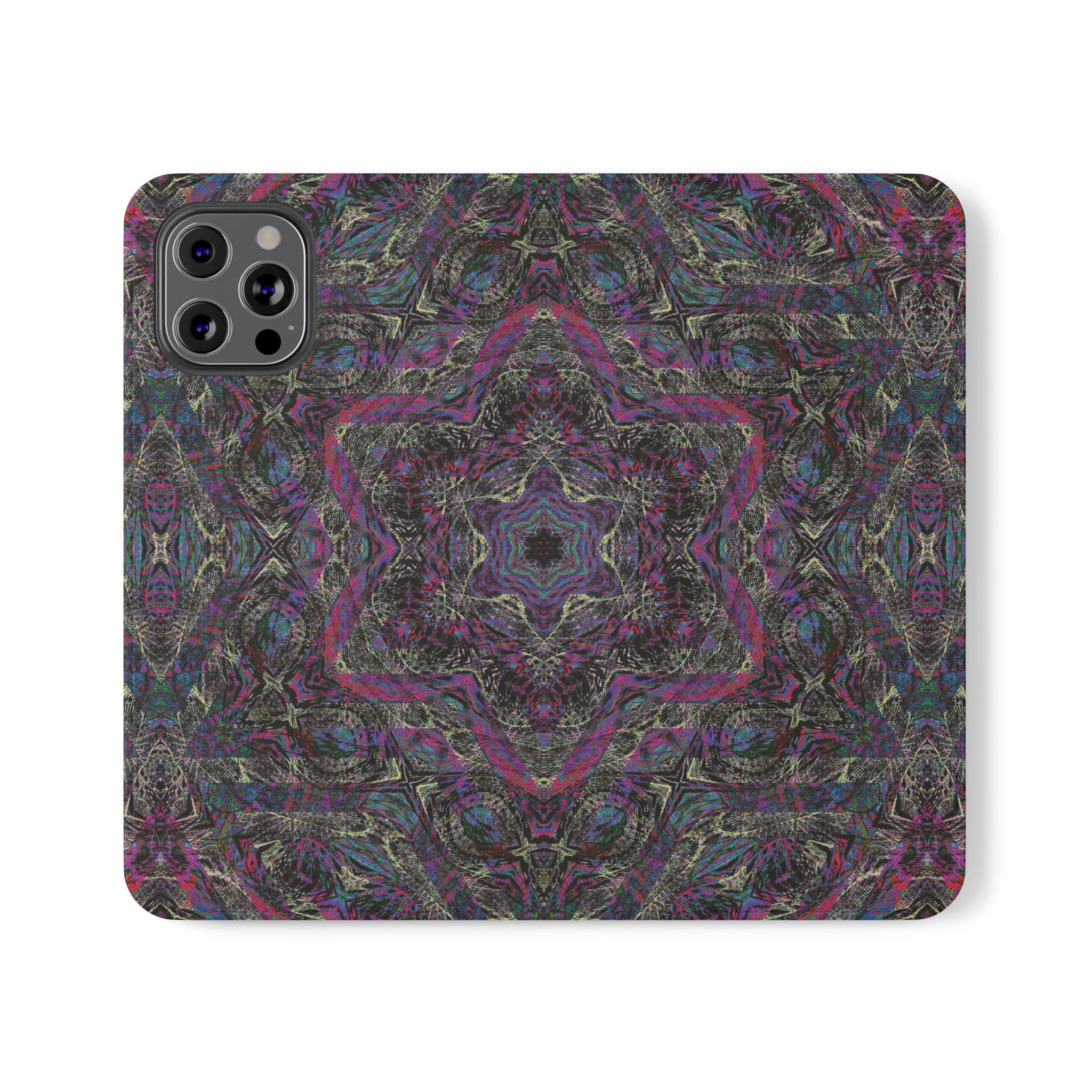 iPhone 12 Flip Case - P5 Kaleidoscopic No.33
