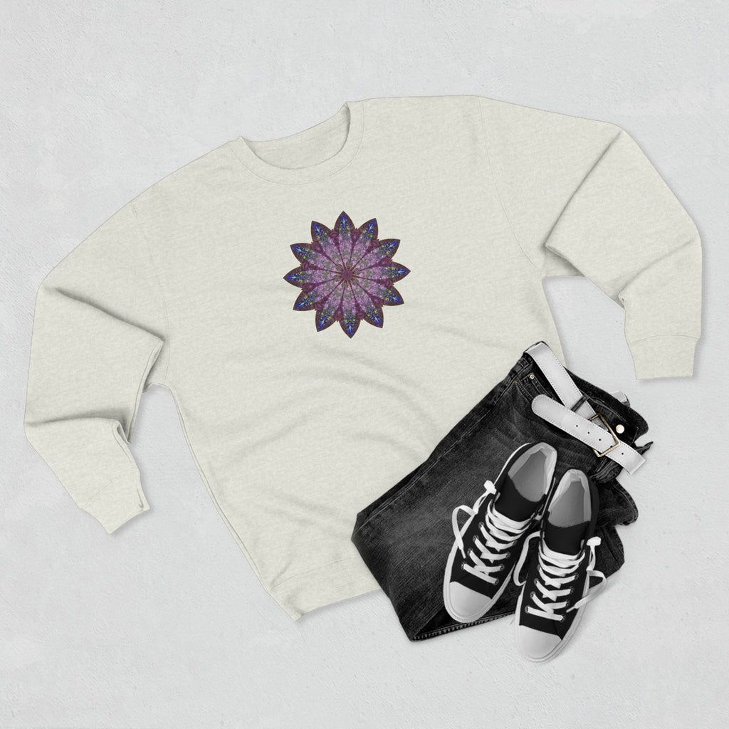 Unisex Crewneck Sweatshirt - Love Light Mandalas No.17