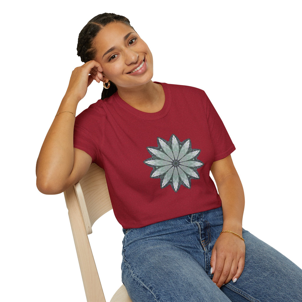 Unisex Softstyle T-Shirt - Love Light Mandalas No.22