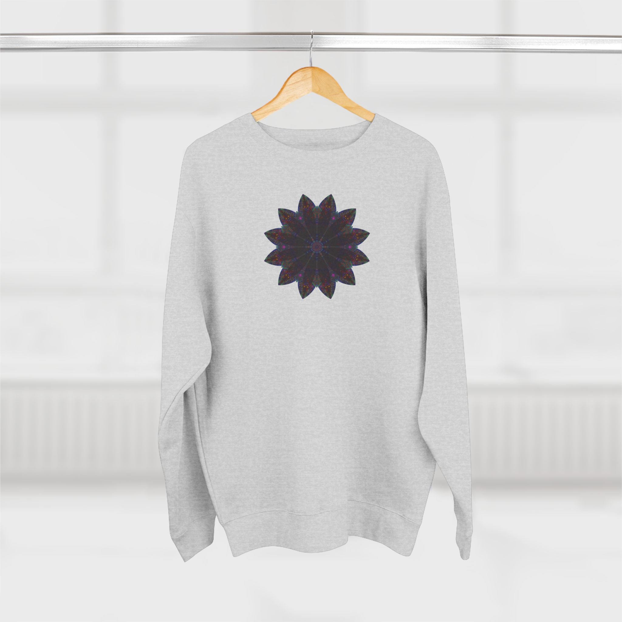 Unisex Crewneck Sweatshirt - Love Light Mandalas No.25