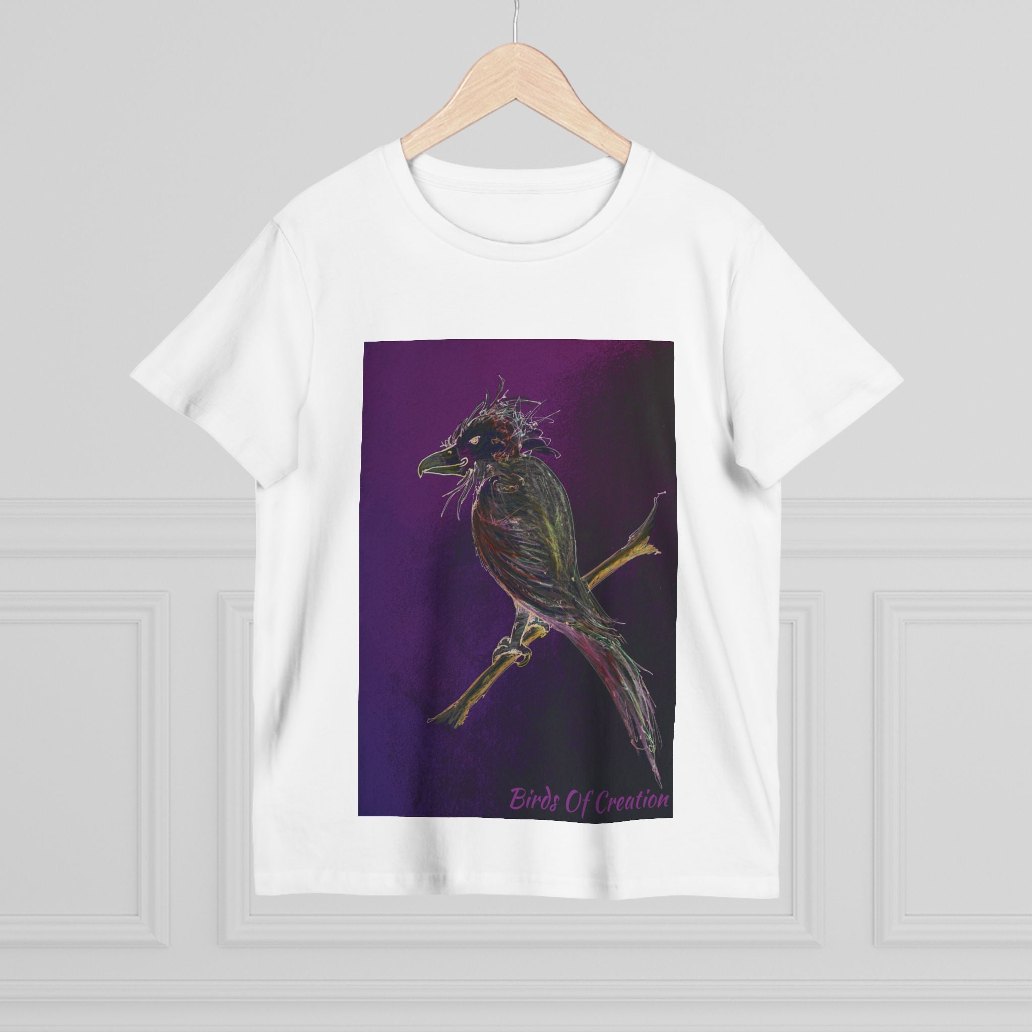 Women’s Maple Tee - Birds Of Creation No.1