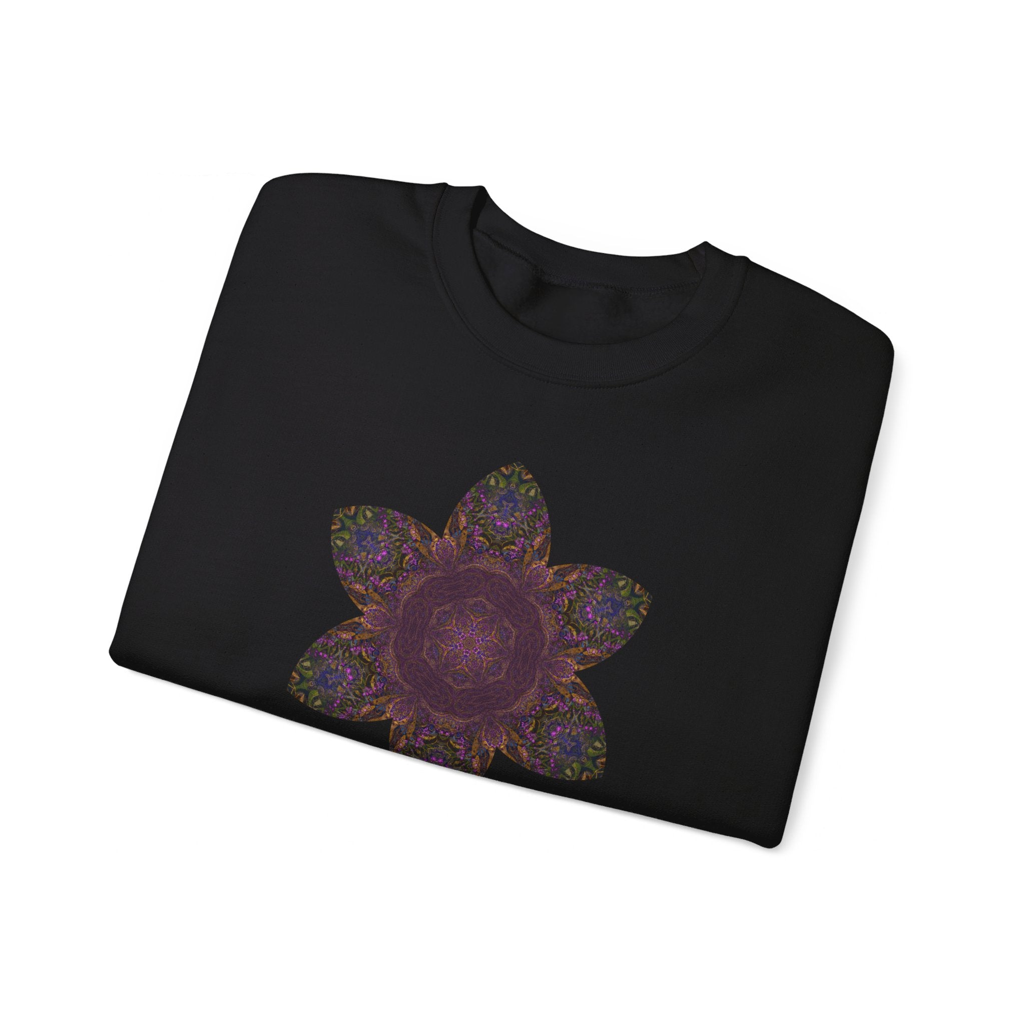 Unisex Heavy Blend™ Crewneck Sweatshirt - Love Light Mandalas No.3
