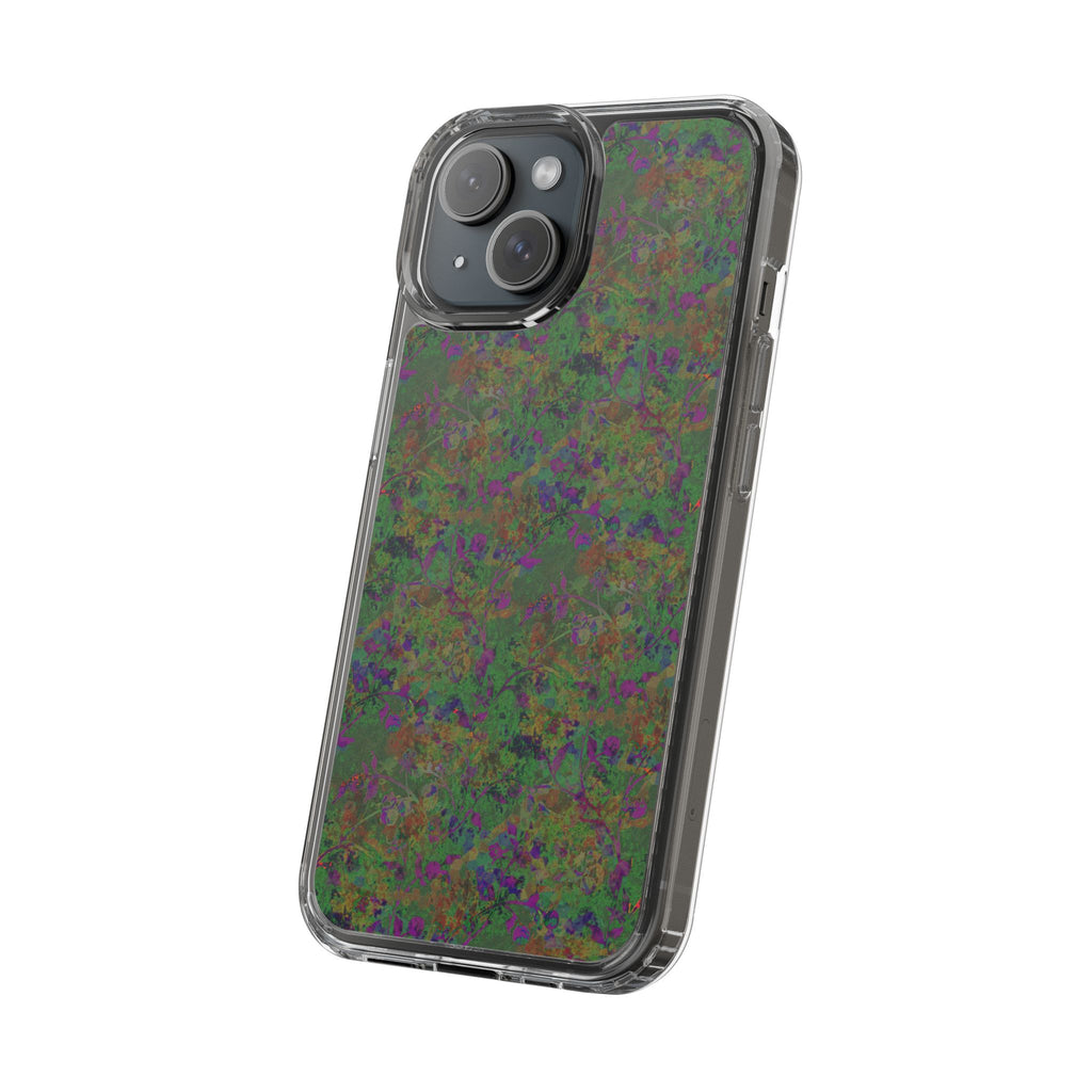 iPhone 15 Clear Case – Hidden Weave Series V3 No.24