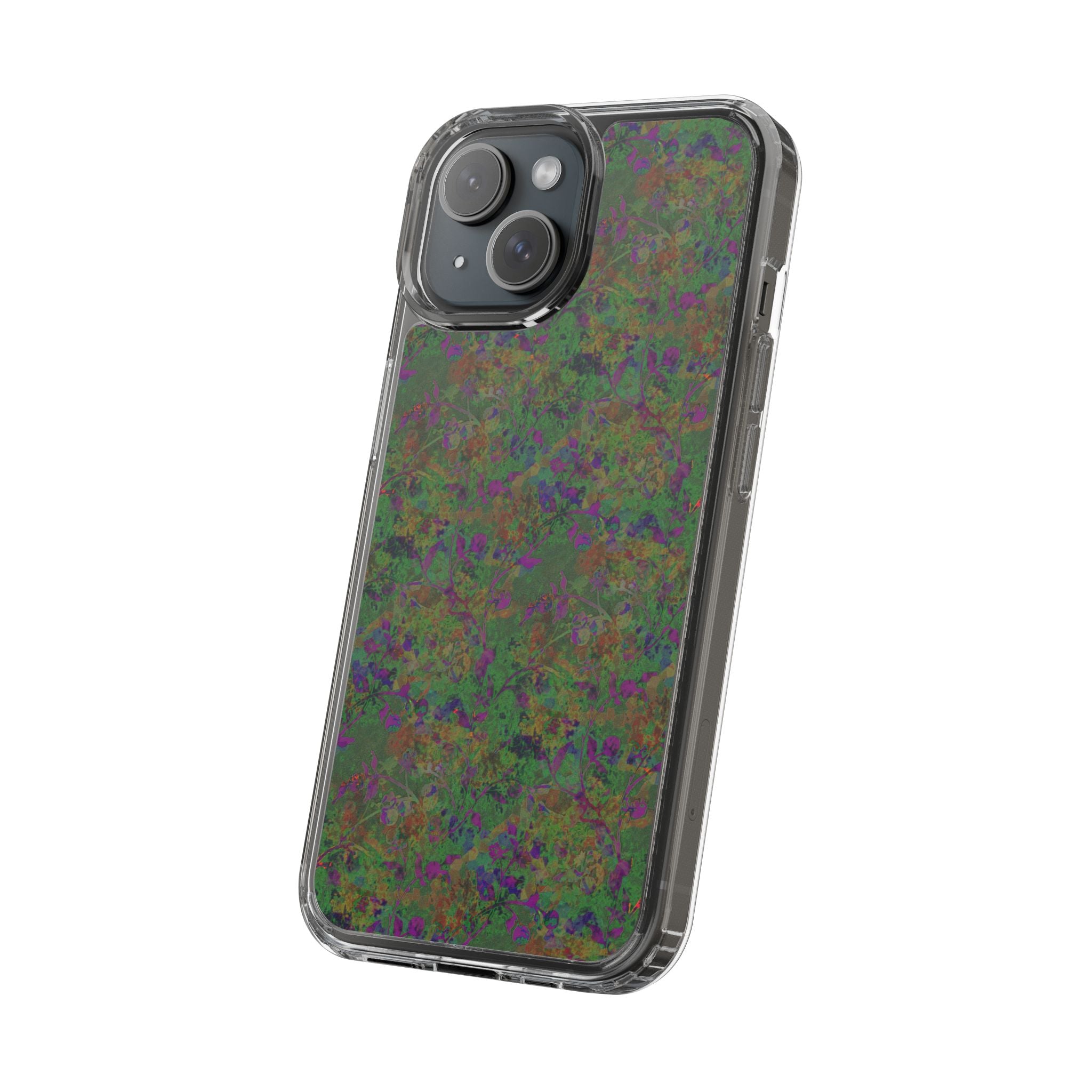 iPhone 15 Clear Case – Hidden Weave Series V3 No.24