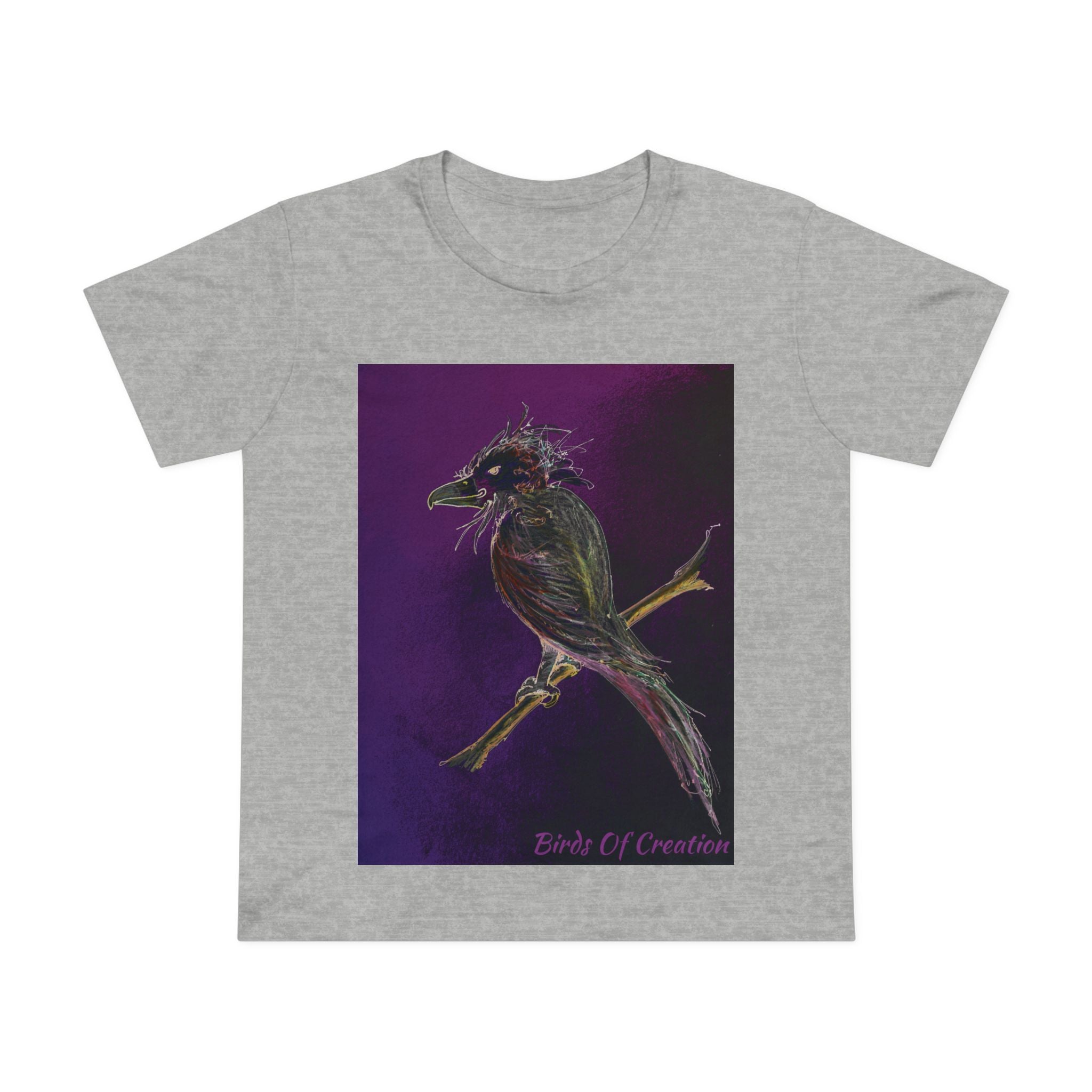 Women’s Maple Tee - Birds Of Creation No.1