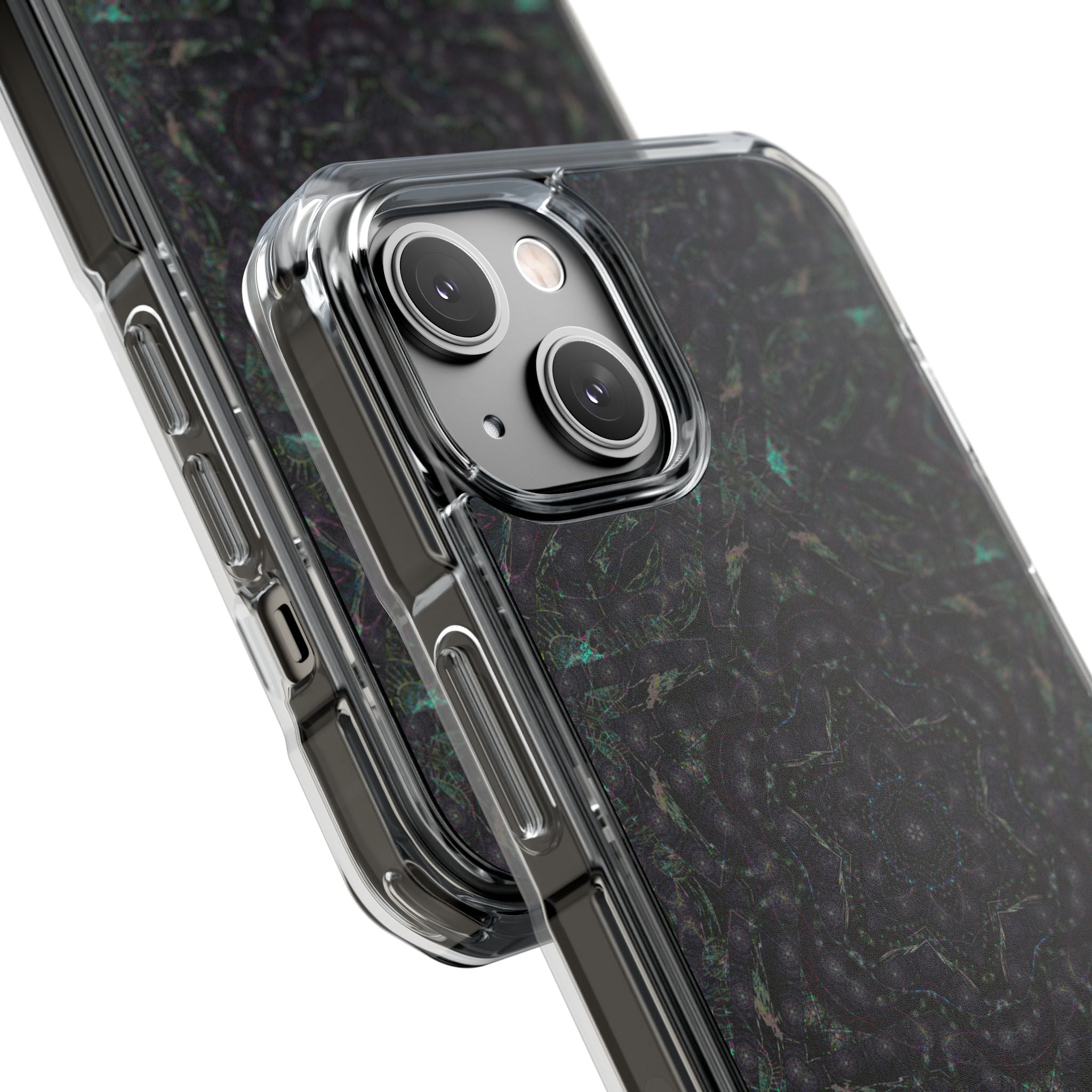 iPhone 14 Magnetic Clear Impact Case - P5 Kaleidoscopic No.31