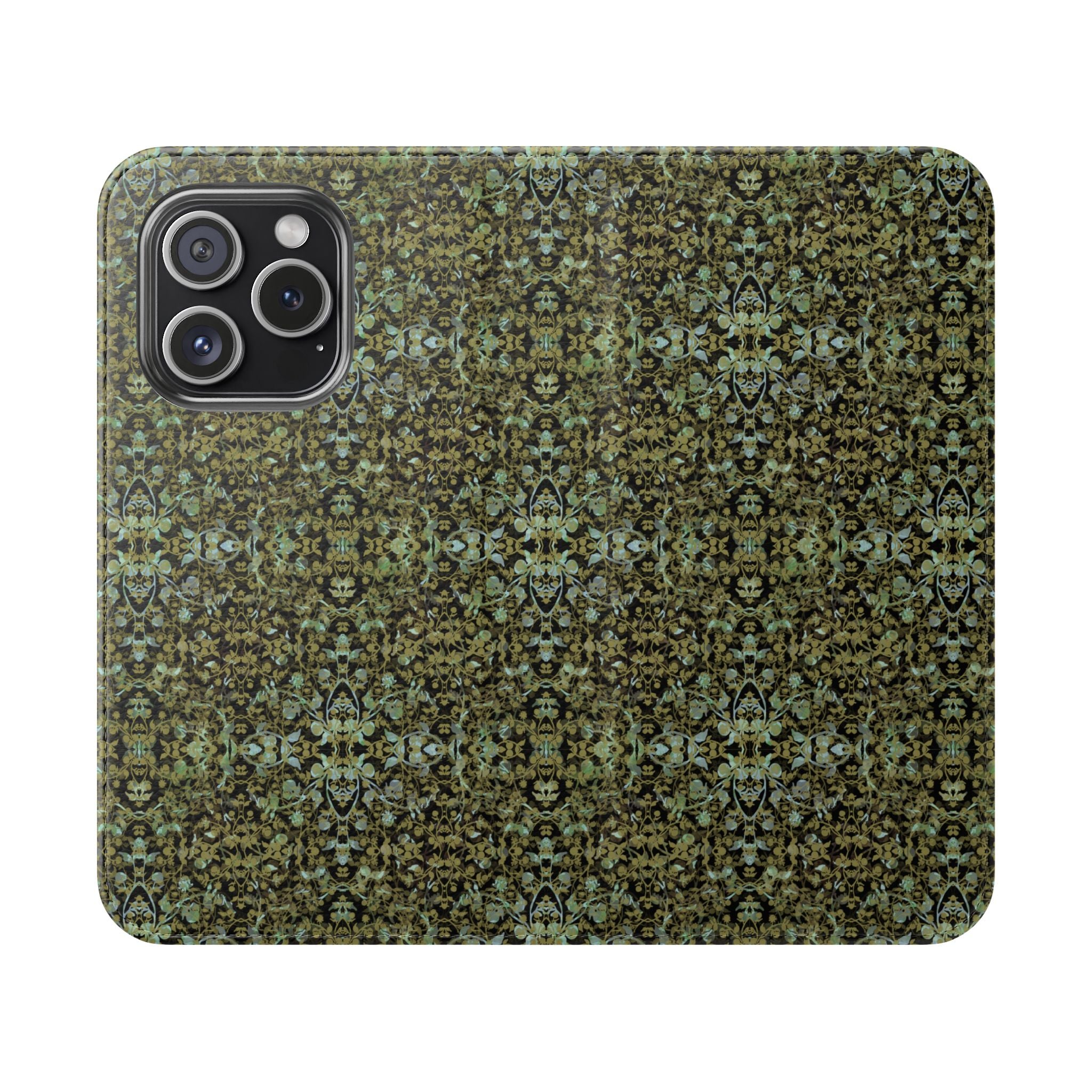 iPhone 15 Flip Case - Hidden Weave Series No.4
