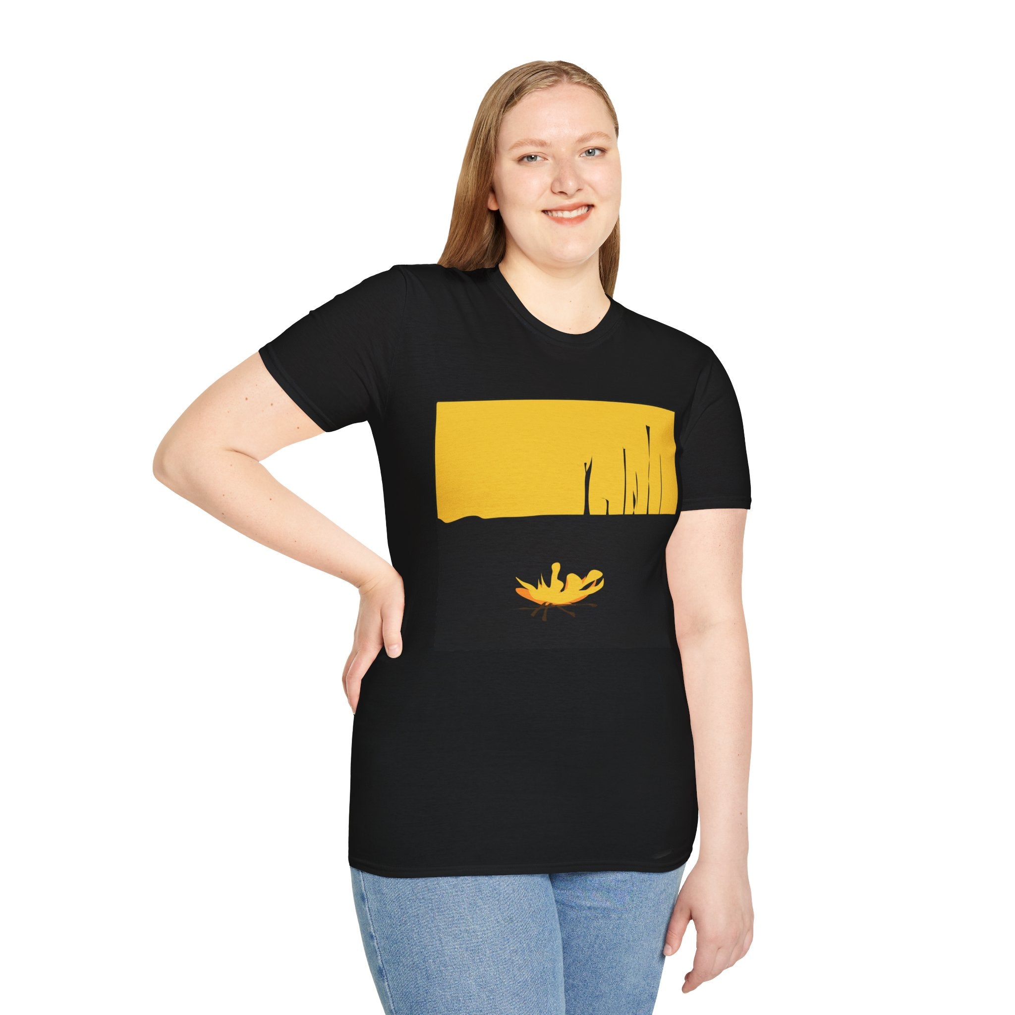 Unisex Softstyle T-Shirt - The Traveller Series (Fire)