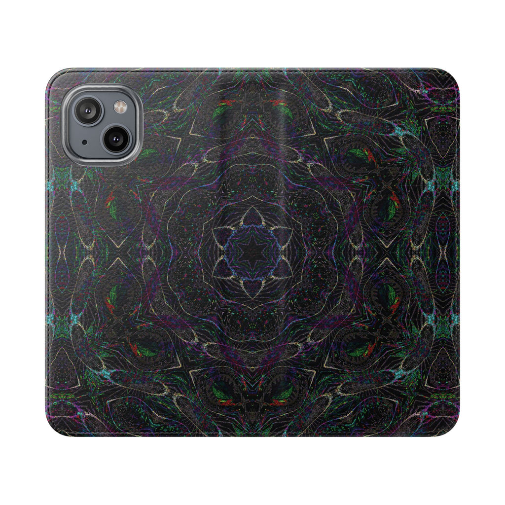 iPhone 14 Flip Case - P5 Kaleidoscopic No.32