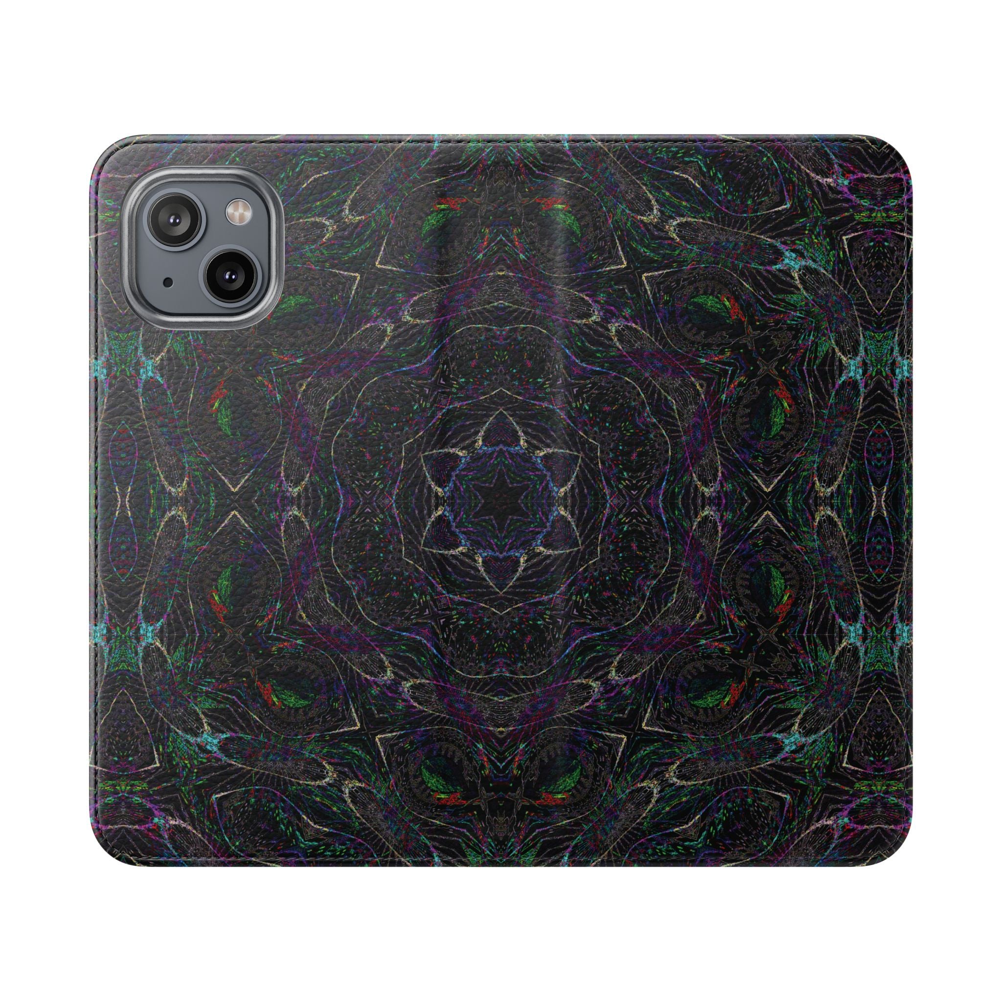 iPhone 14 Flip Case - P5 Kaleidoscopic No.32