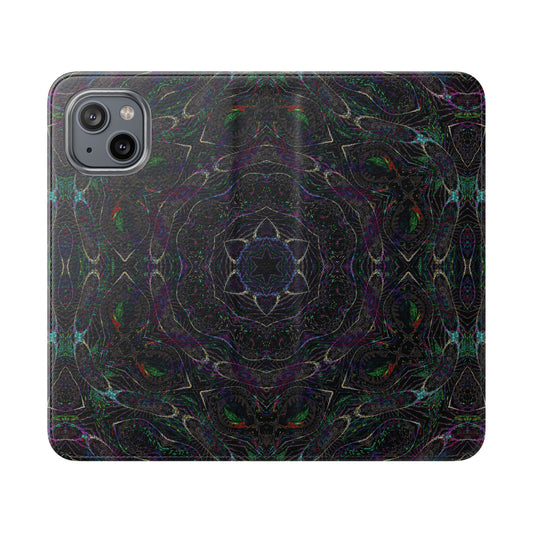 iPhone 14 Flip Case - P5 Kaleidoscopic No.32