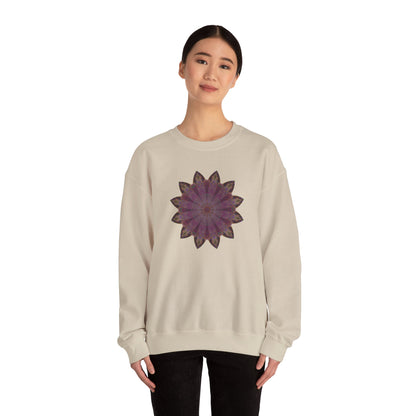 Unisex Heavy Blend™ Crewneck Sweatshirt - Love Light Mandalas No.6