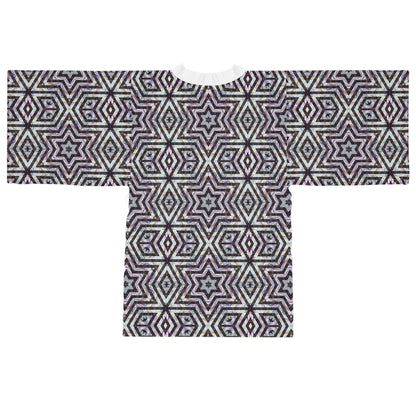 Long Sleeve Kimono Robe - P5 Kaleidoscopic No.20