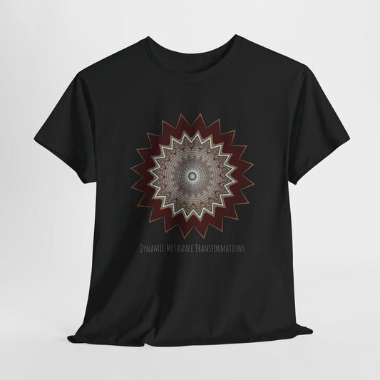 Unisex Heavy Cotton Tee - Mycelium Mandalas No.1