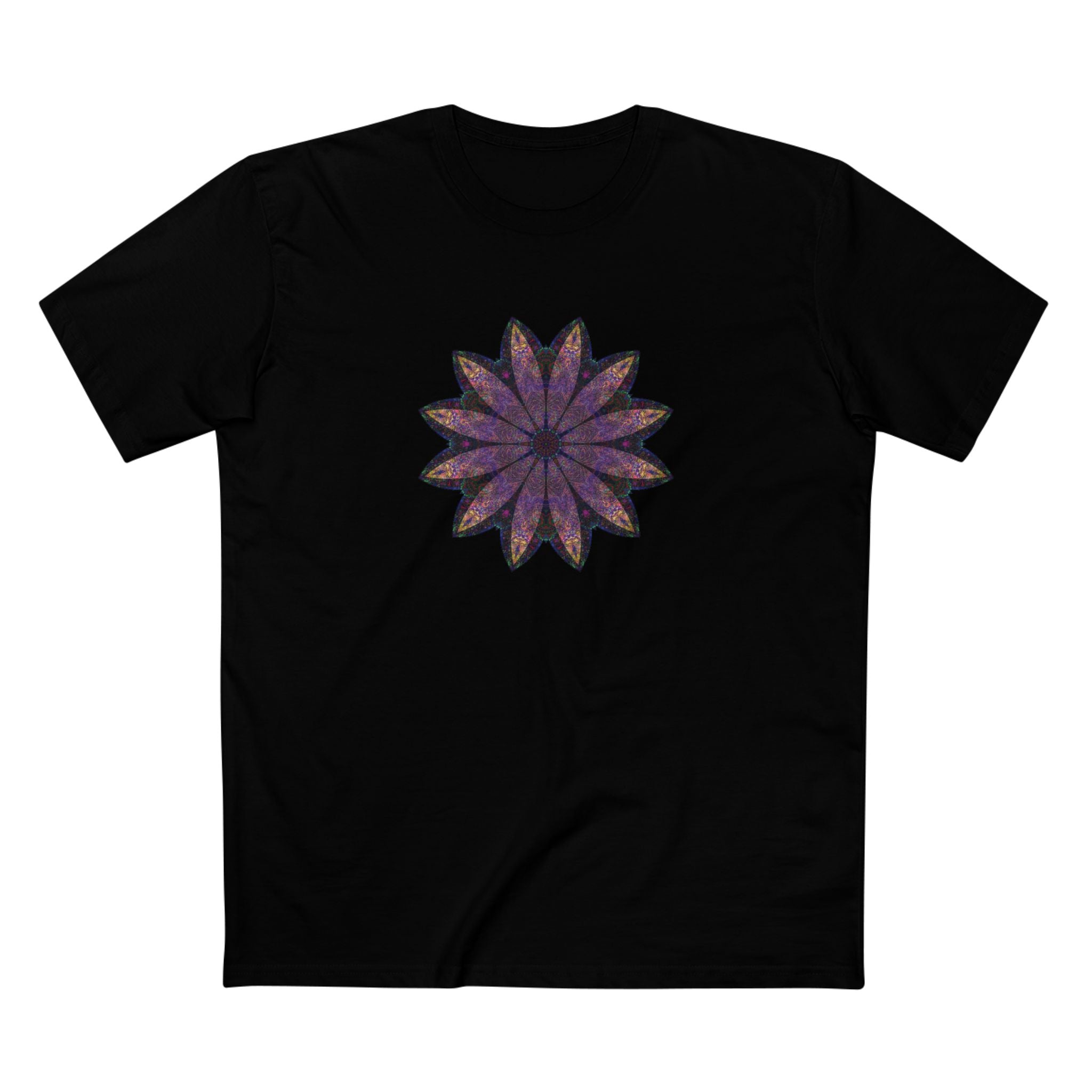 Men's Staple Tee - Love Light Mandalas No.24