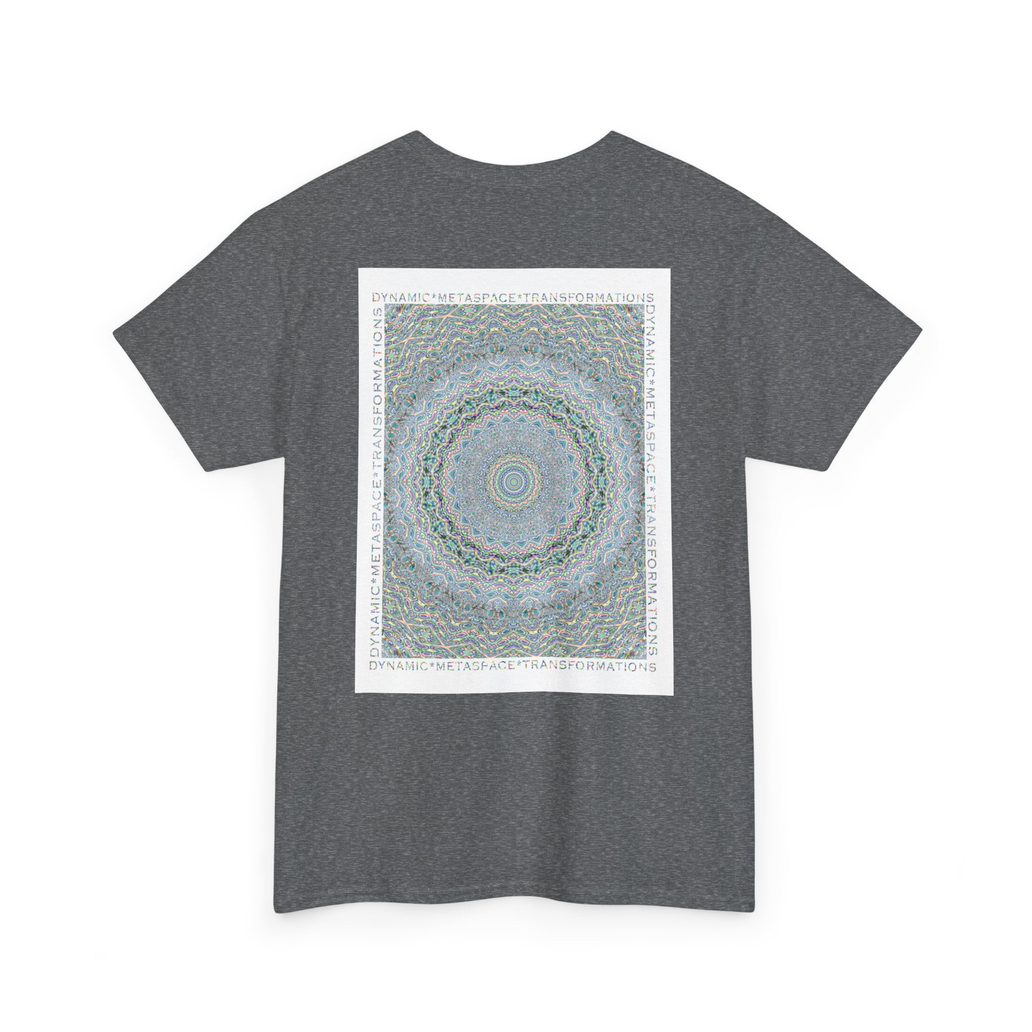 Unisex Heavy Cotton Tee (Back) - DMT Seer No.4