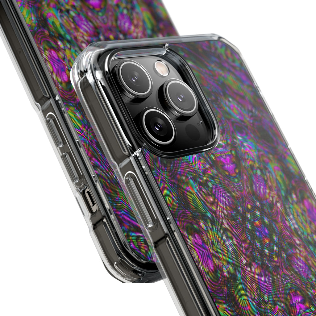 iPhone 14 Magnetic Clear Impact Case - DMT Scribe Tiles No.5