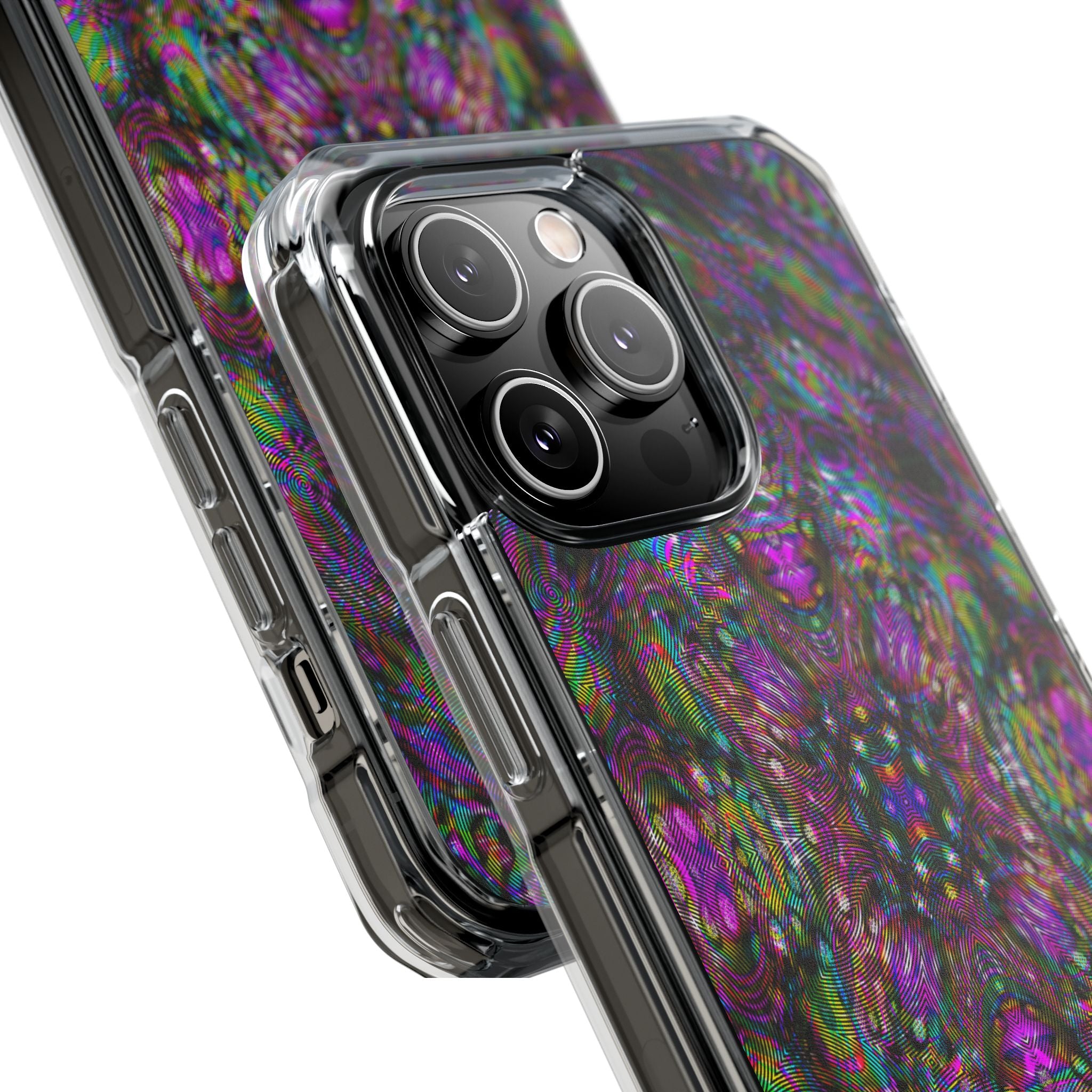 iPhone 14 Magnetic Clear Impact Case - DMT Scribe Tiles No.5