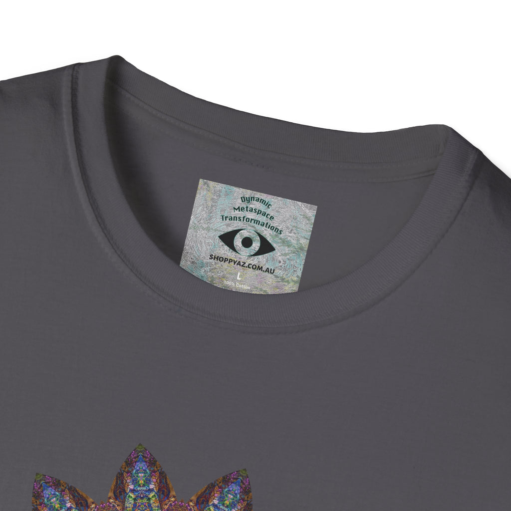 Unisex Softstyle T-Shirt - Love Light Mandalas No.9