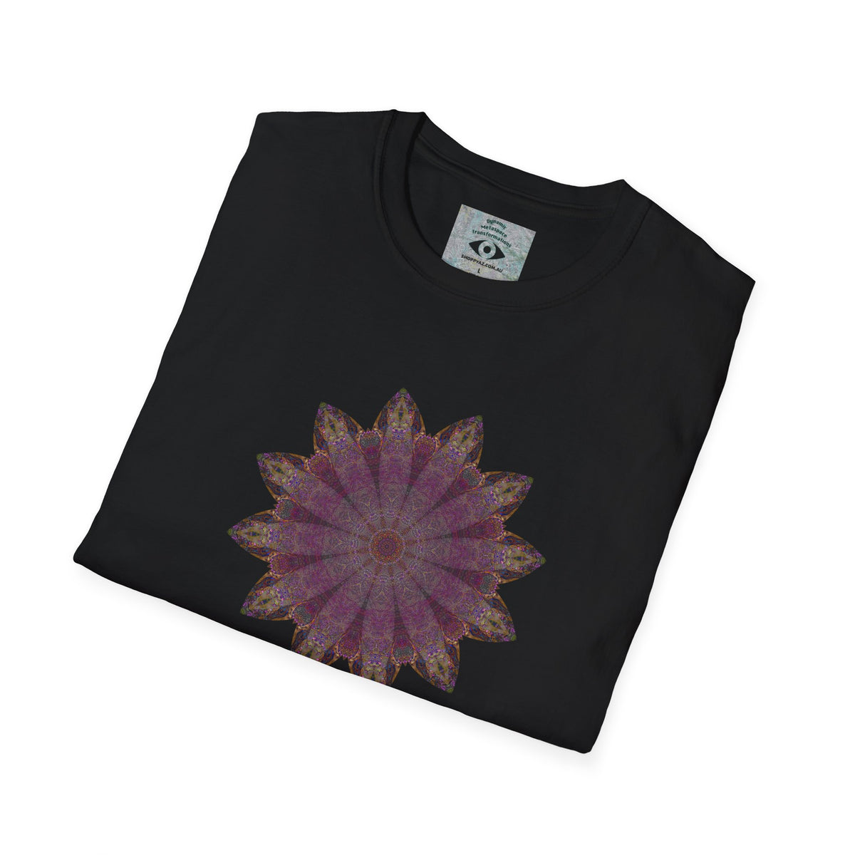 Unisex Softstyle T-Shirt - Love Light Mandalas No.6