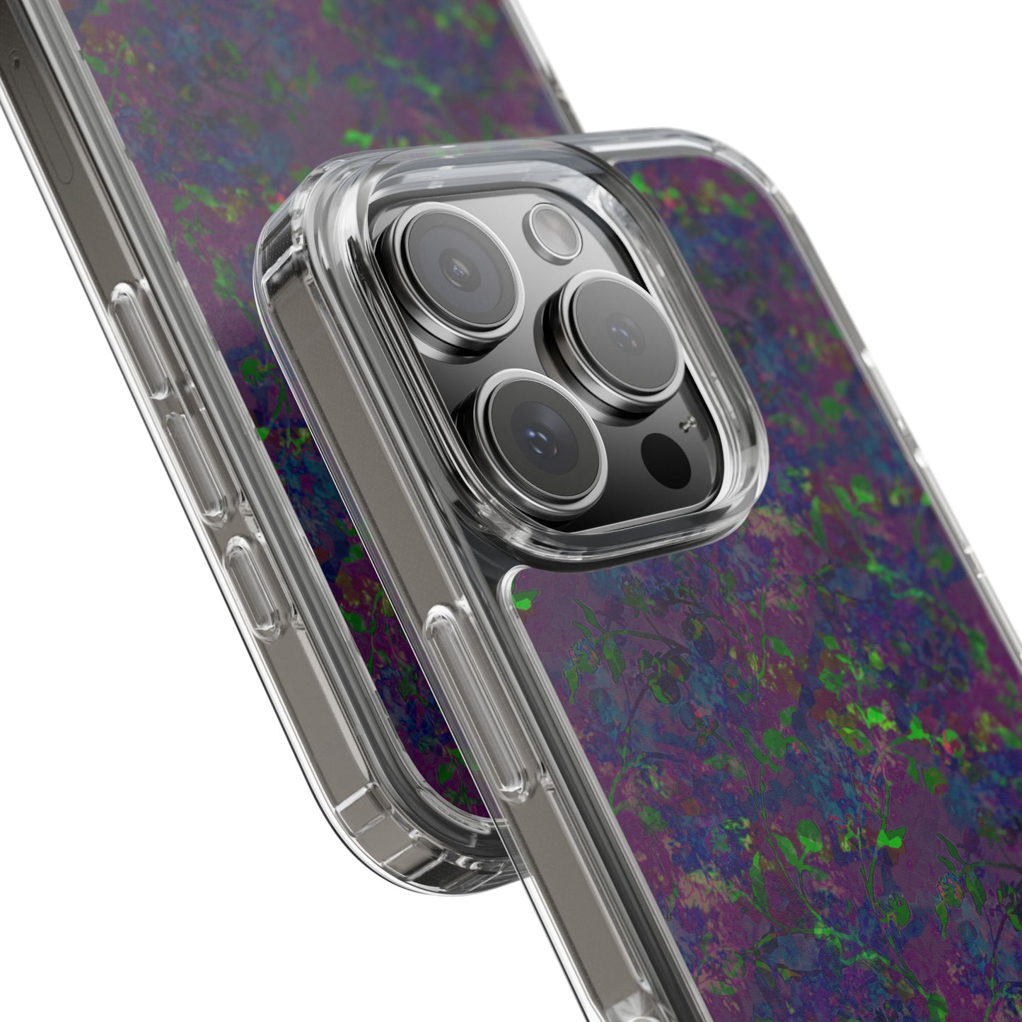 iPhone 16 Clear Case – Hidden Weave Series V3 No.23