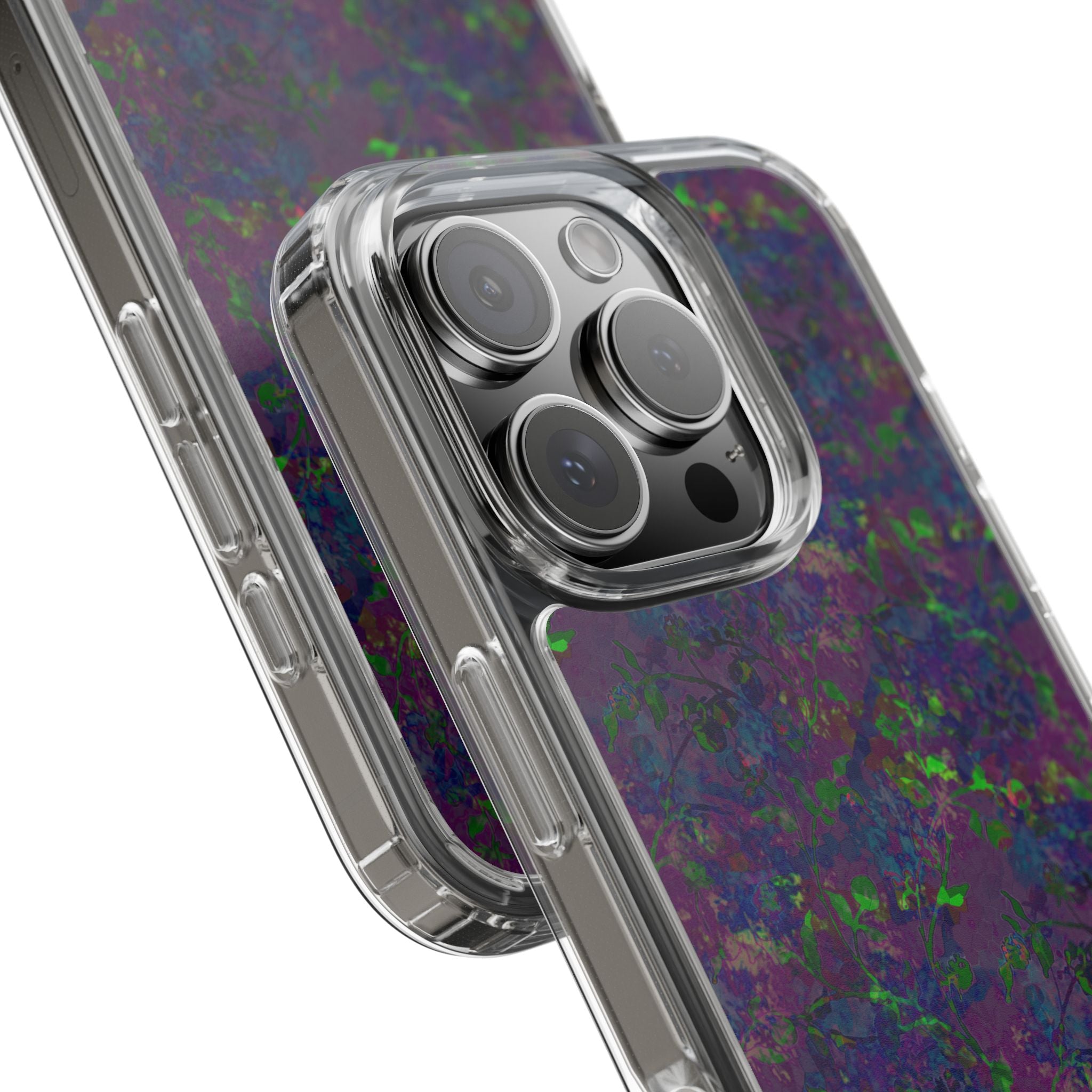 iPhone 16 Clear Case – Hidden Weave Series V3 No.23
