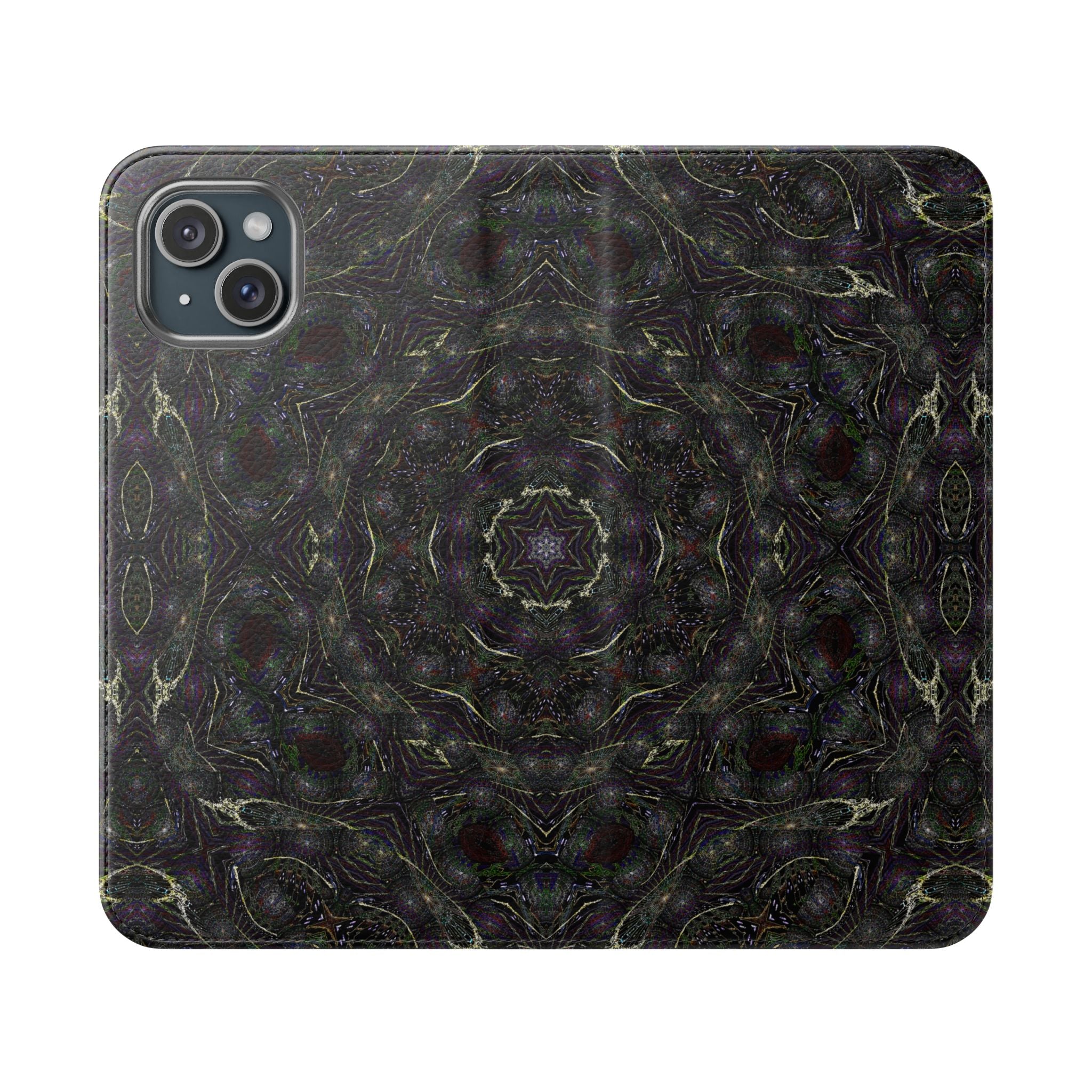 iPhone 15 Flip Case - P5 Kaleidoscopic No.18