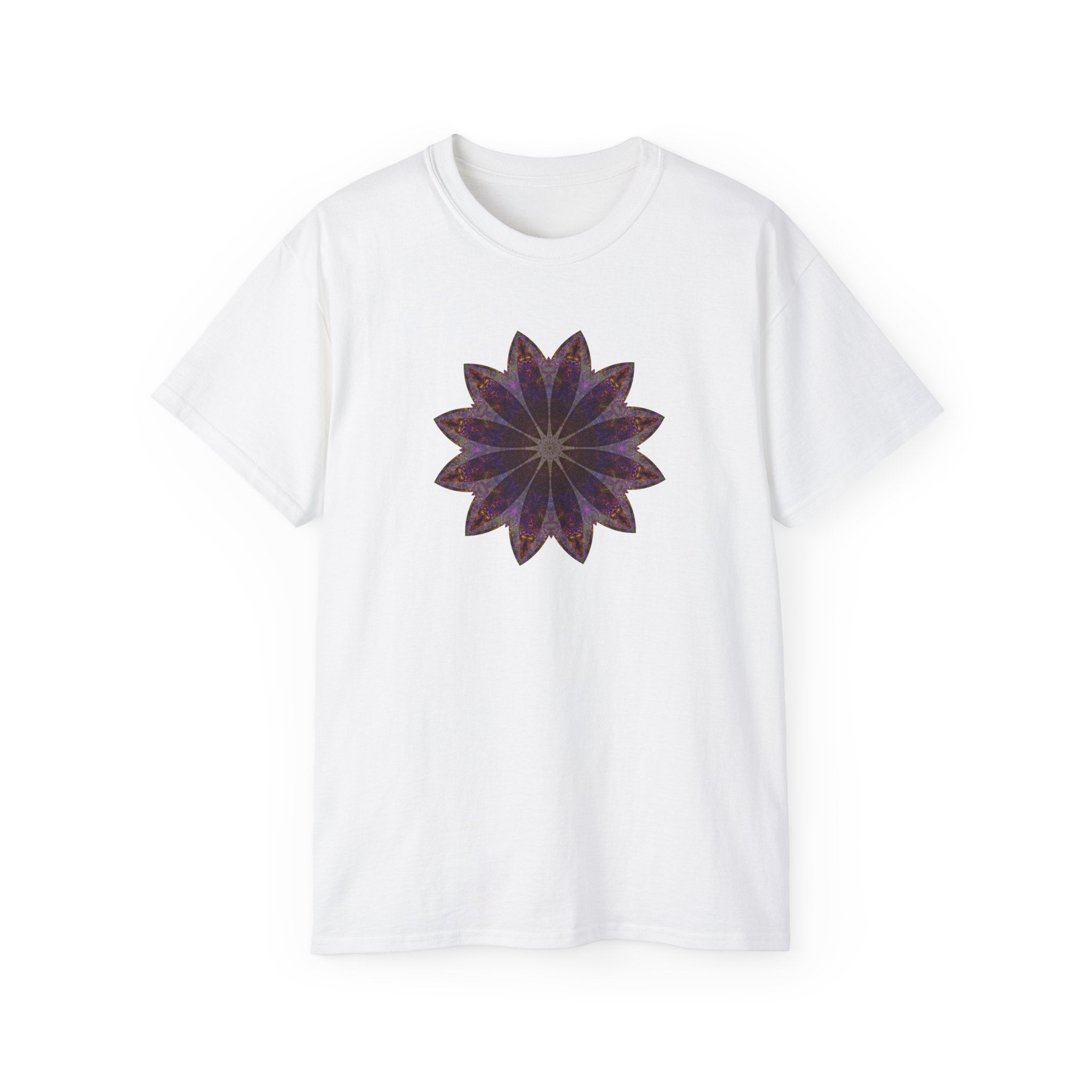 Unisex Ultra Cotton Tee - Love Light Mandalas No.11