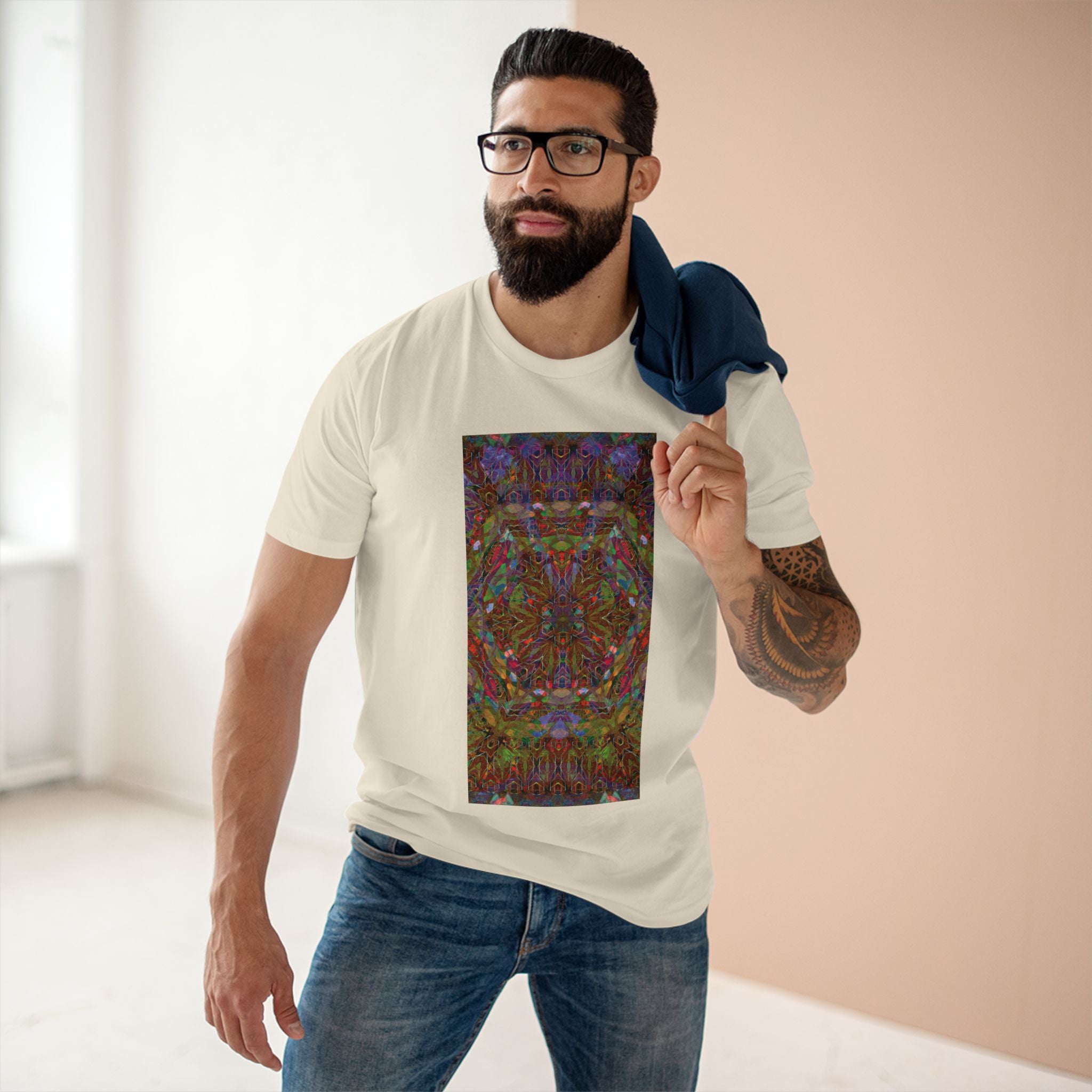 Men's Staple Tee - Mandala Series No.15