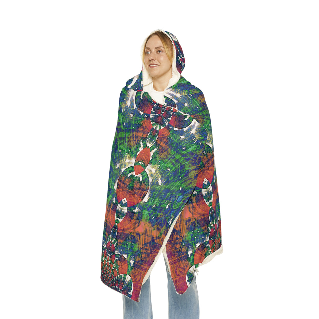 Snuggle Blanket - Love Light Fractals No.2