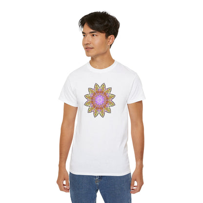 Unisex Ultra Cotton Tee - Love Light Mandalas No.14