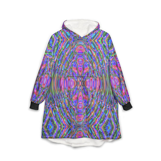 Unisex Hooded Blanket - DMT Seer No. 1