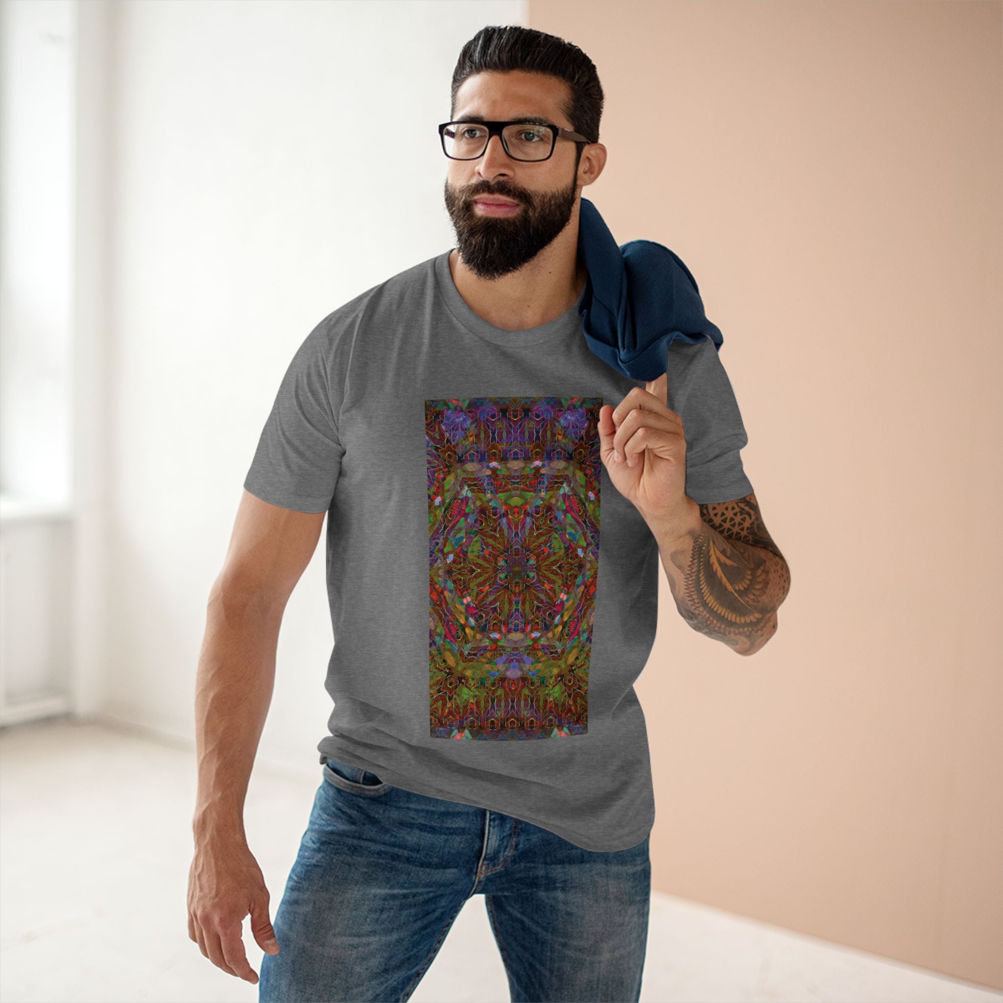 Men's Staple Tee - Mandala Series No.15