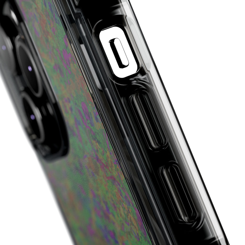 iPhone 14 Magnetic Clear Impact Case - Hidden Weave Series V3 No.24