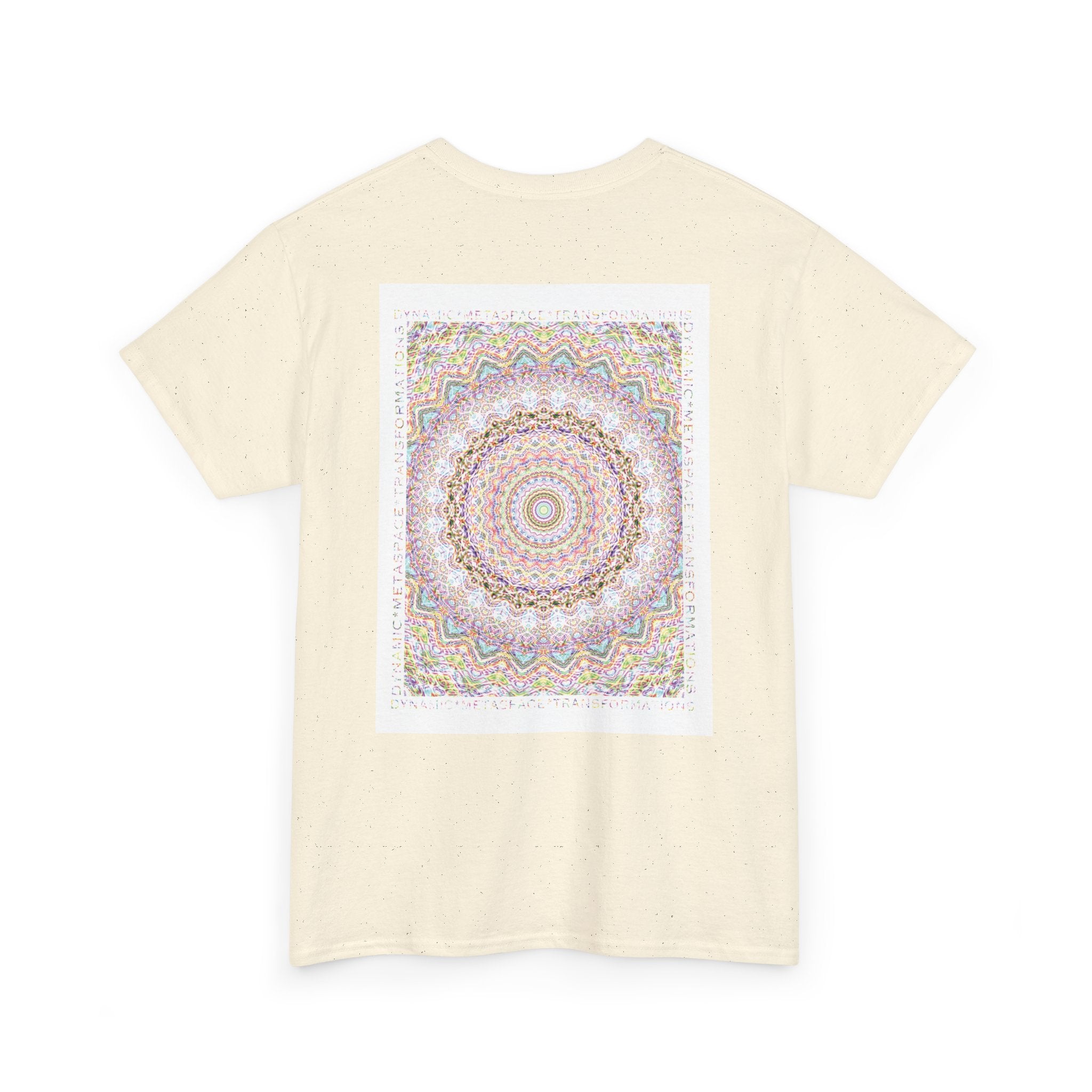 Unisex Heavy Cotton Tee (Back) - DMT Seer No.8