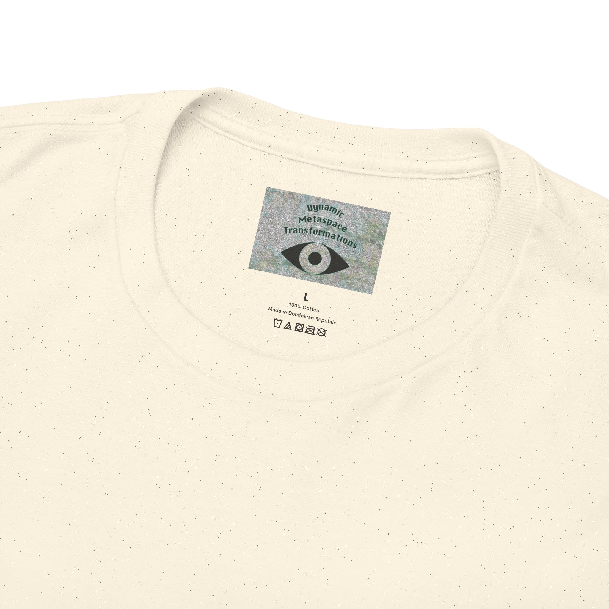 Unisex Heavy Cotton Tee (Back) - DMT Seer No.3
