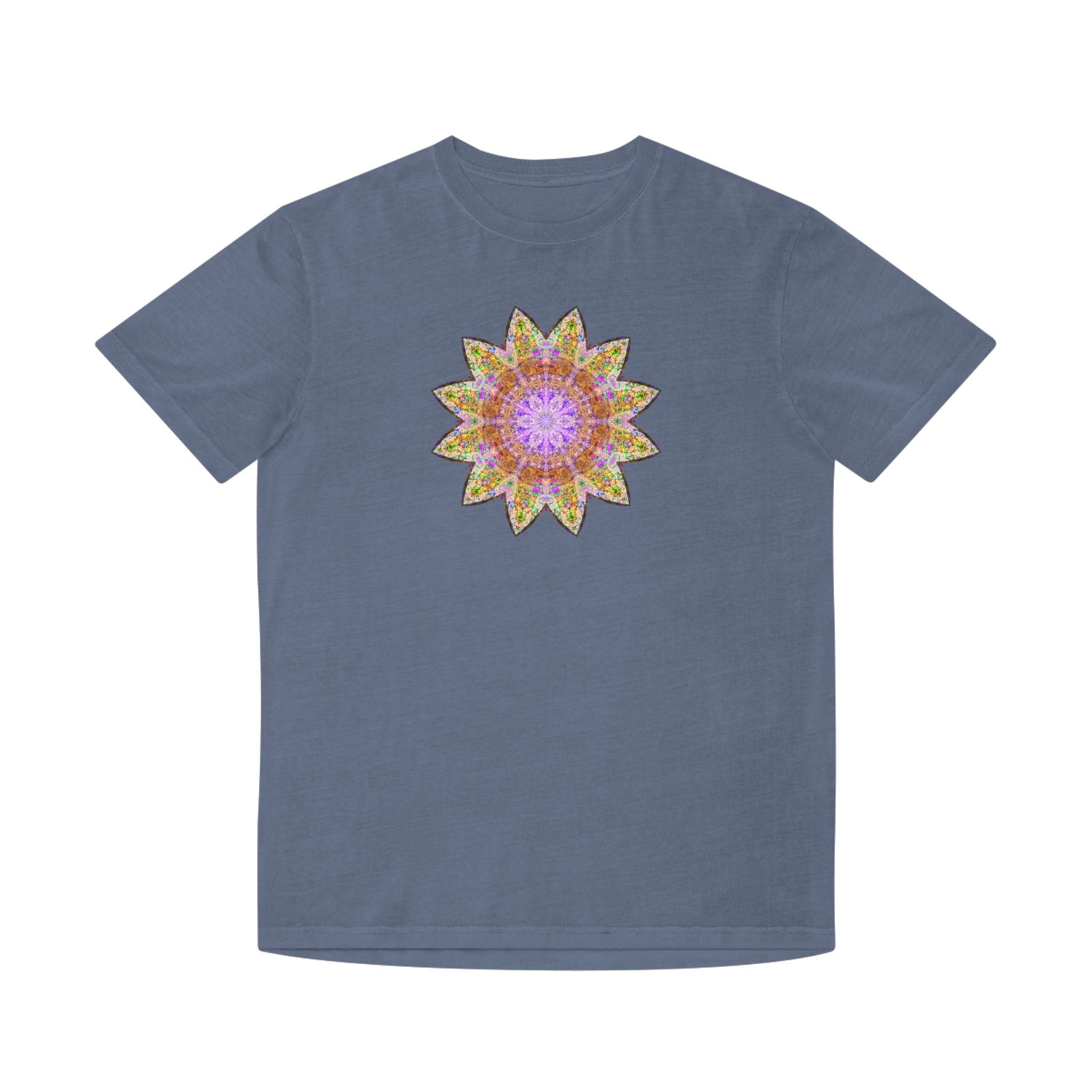 Unisex Faded Shirt - Love Light Mandalas No.14