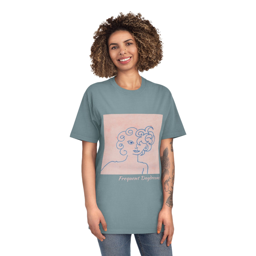 Unisex Faded Shirt - Frequent Daydreams Sketch No.47