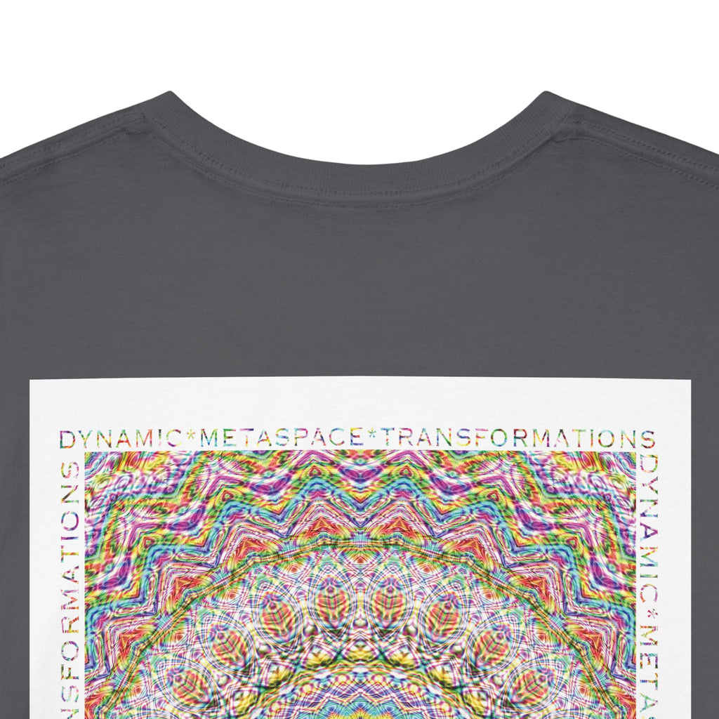 Unisex Heavy Cotton Tee (Back) - DMT Seer No.9