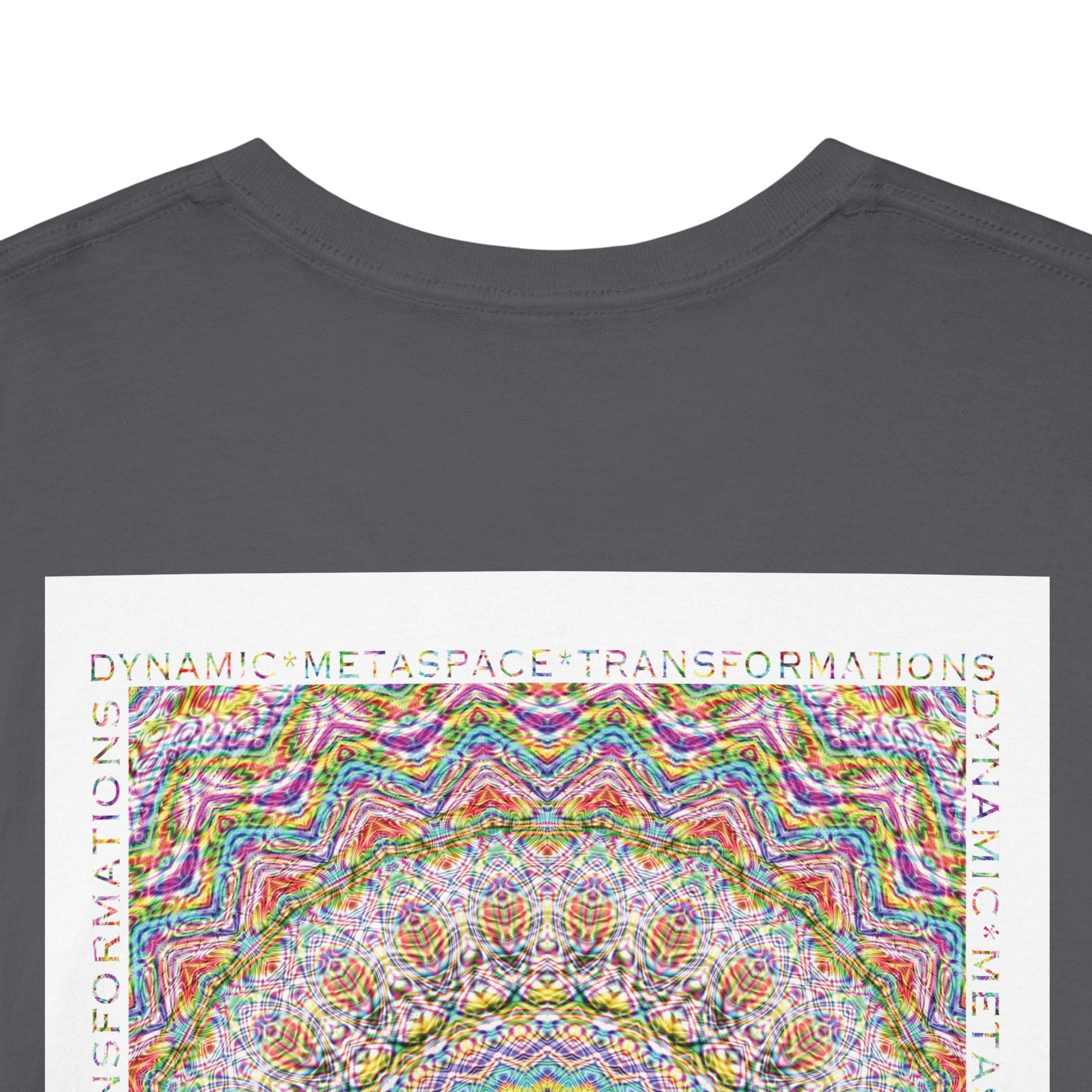 Unisex Heavy Cotton Tee (Back) - DMT Seer No.9