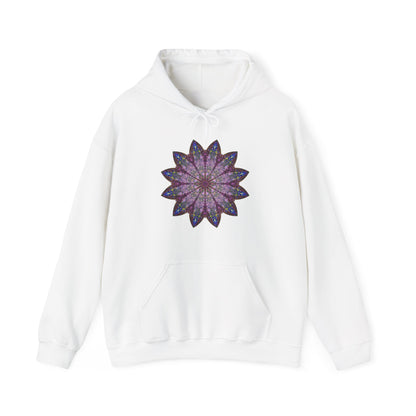 Unisex Heavy Blend™ Hooded Sweatshirt - Love Light Mandalas No.17