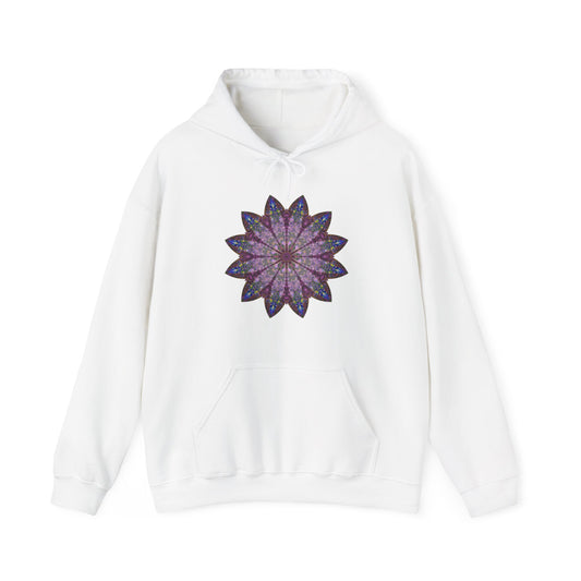 Unisex Heavy Blend™ Hooded Sweatshirt - Love Light Mandalas No.17
