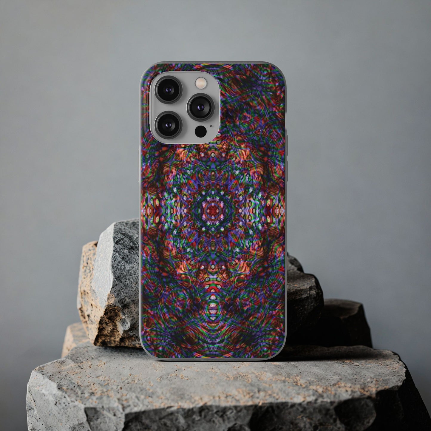 iPhone 14 Flexi Case - DMT Scribe Tiles No.1
