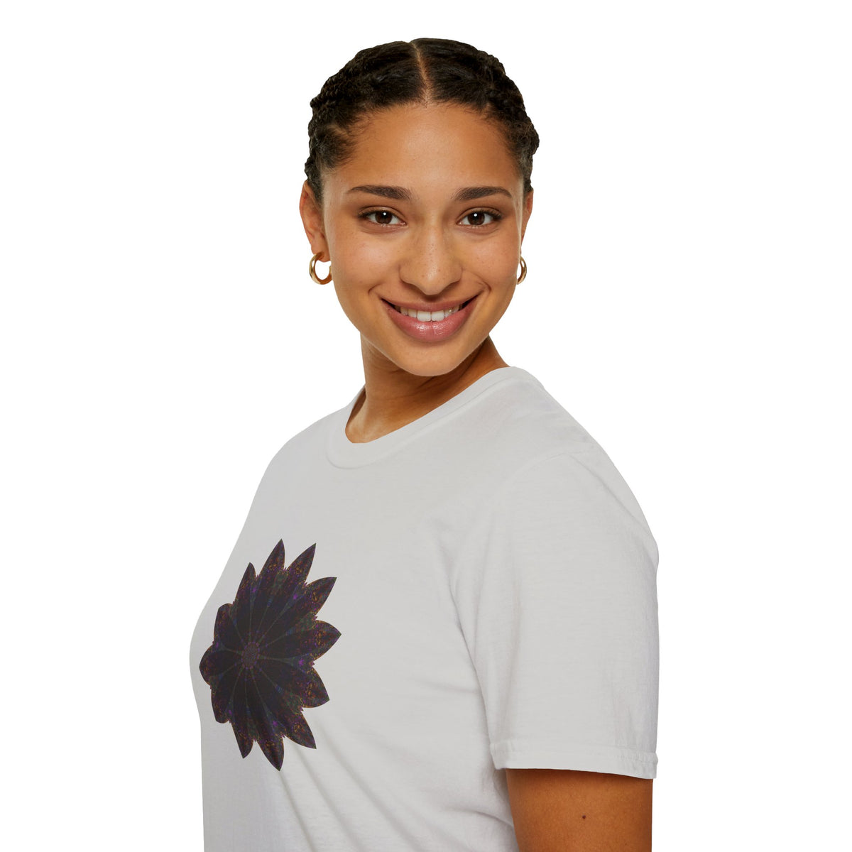Unisex Softstyle T-Shirt - Love Light Mandalas No.10