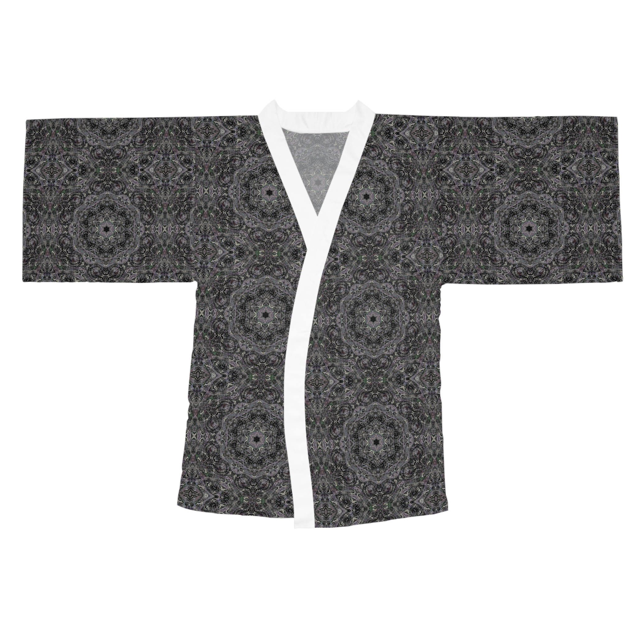 Long Sleeve Kimono Robe - P5 Kaleidoscopic No.30