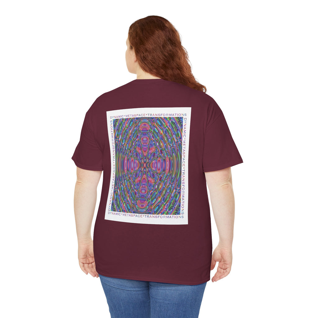 Unisex Heavy Cotton Tee (Back) - DMT Seer No.1